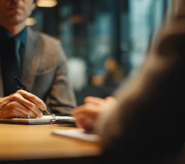 تصویر یک جلسه مذاکره حرفهای در ایران با تمرکز بر گوش دادن فعال، تماس چشمی، یادداشتبرداری و زبان بدن باز برای ایجاد اعتماد