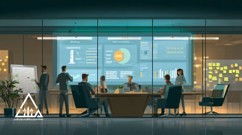 همسوسازی سیستم پاداش با اهداف واقعی سازمان؛ داشبورد OKR و KPI در اتاق جلسه مدیران با تأکید بر عدالت و داده‌محوری