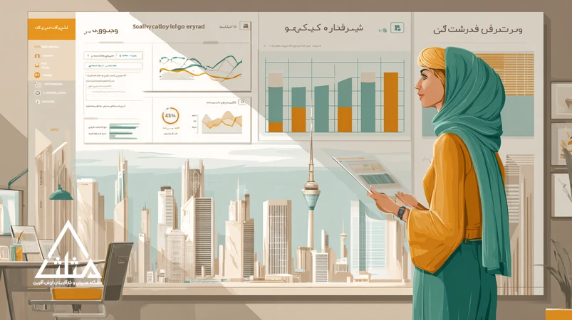 تحلیل ایده کسب‌وکار مقیاس‌پذیر در بازار ایران با نمودارهای اندازه بازار و واحد اقتصادی برای کارآفرینی و استارتاپ‌ها