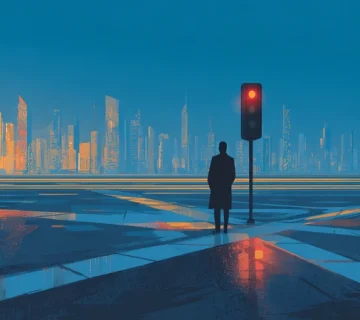 مدیر ایرانی در تقاطع ده تصمیم مالی اشتباه با نمودار جریان نقدی، ریسک مالی و شاخص‌های رشد پایدار کسب‌وکار