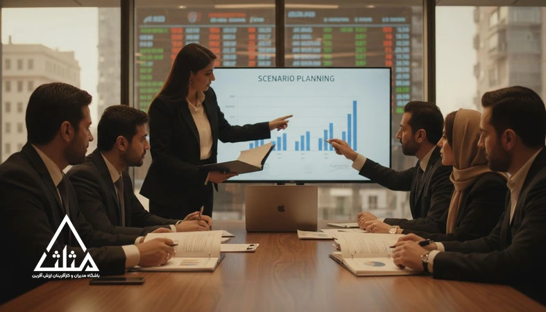 جلسه مدیران و کارآفرینان ایرانی برای تصمیم‌گیری کارآفرینانه و تحلیل ریسک در فضای اقتصادی ایران