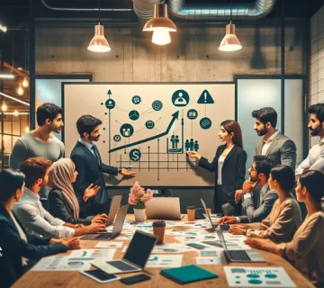 نشست مدیران و کارآفرینان در ایران در حال تحلیل فرصت‌ها و محدودیت‌های تصمیم‌گیری برای کارآفرینی