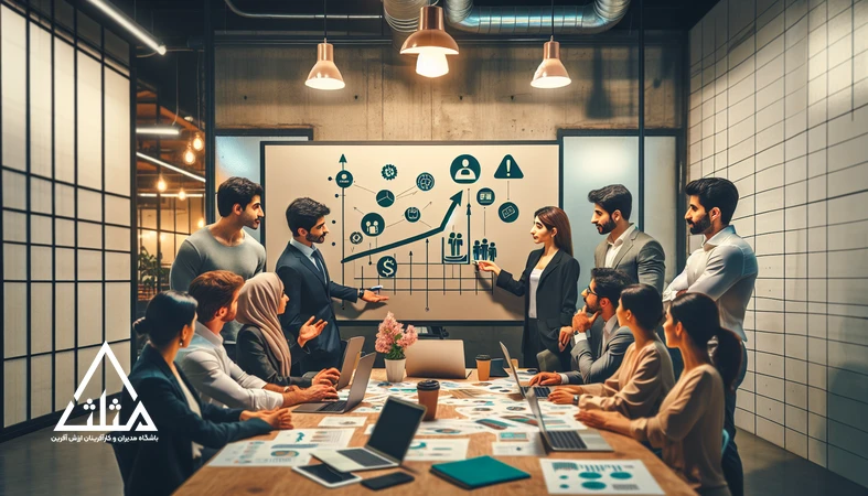 نشست مدیران و کارآفرینان در ایران در حال تحلیل فرصت‌ها و محدودیت‌های تصمیم‌گیری برای کارآفرینی