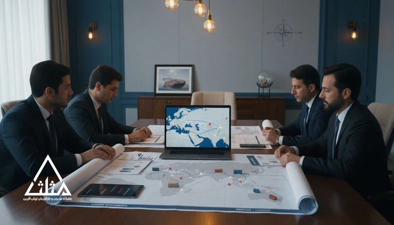 جلسه مدیران برای بازاریابی صادراتی و ورود به بازارهای منطقه با بررسی کانال ورود، قیمت‌گذاری صادراتی و ریسک صادرات