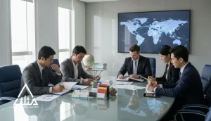 جلسه مدیران برای ورود به بازارهای بین‌المللی با تأکید بر شناخت فرهنگی و تحلیل استراتژی صادرات