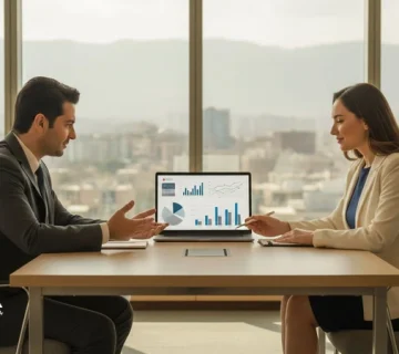 گفت‌وگوی حرفه‌ای فروش بین مدیران با تمرکز بر اعتمادسازی در عصر آگاهی مشتری