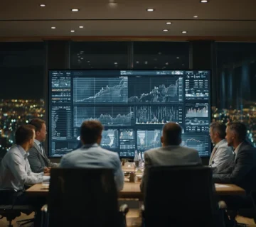 مدیران ایرانی در حال بودجه‌ریزی هوشمند و تحلیل هزینه‌ها بدون افت کیفیت عملیات در یک جلسه حرفه‌ای