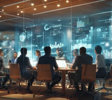 executives designing a smart reward system based on performance appraisal to increase employee motivation in a modern Iranian organization